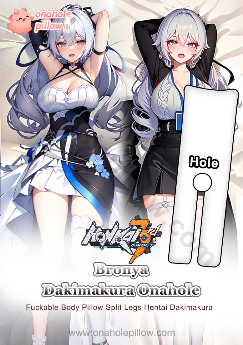 Bronya Split Leg Body Pillow With Onahole | Honkai Impact 3rd Dakimakura